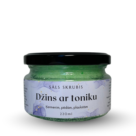 SĀLS SKRUBIS - DŽINS AR TONIKU
