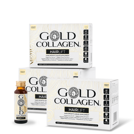 GOLD COLLAGEN HAIRLIFT 30 DAYS SET
